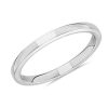 Women'S Rings | Blue Nile Skyline Comfort Fit Wedding Ring In 18K White Gold (2Mm)