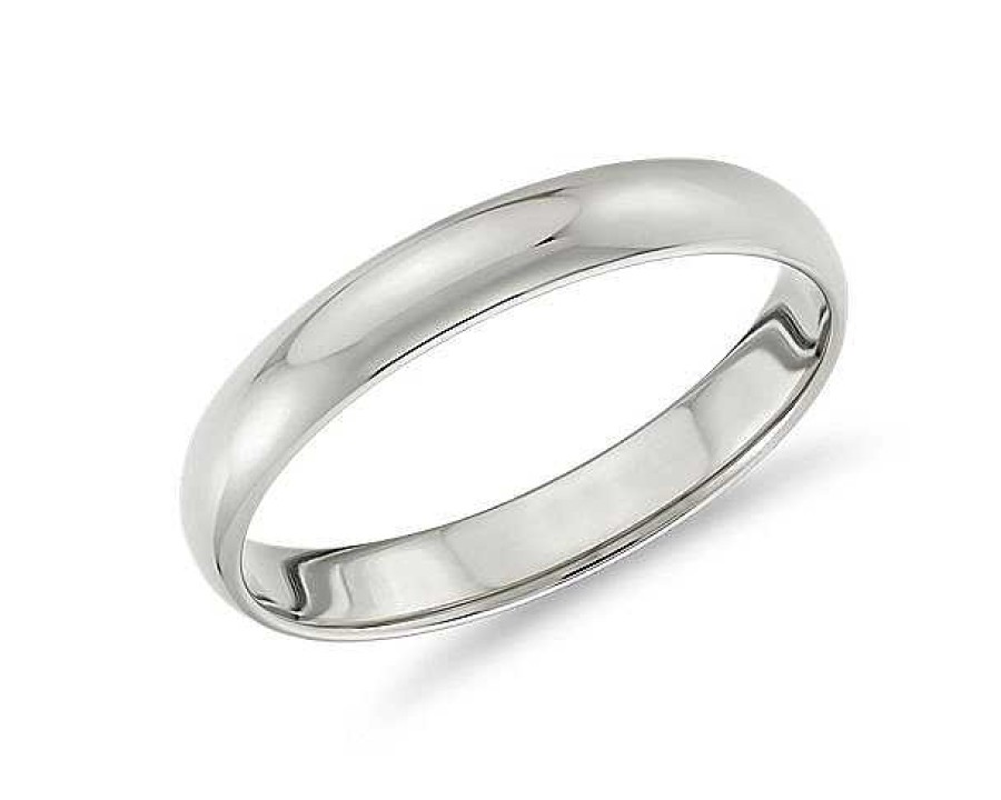 Rings | Blue Nile Classic Wedding Ring In Platinum (3Mm)