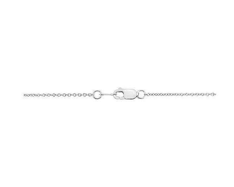 Necklaces | Blue Nile 16" Infinity Necklace In Platinum (1 Mm)