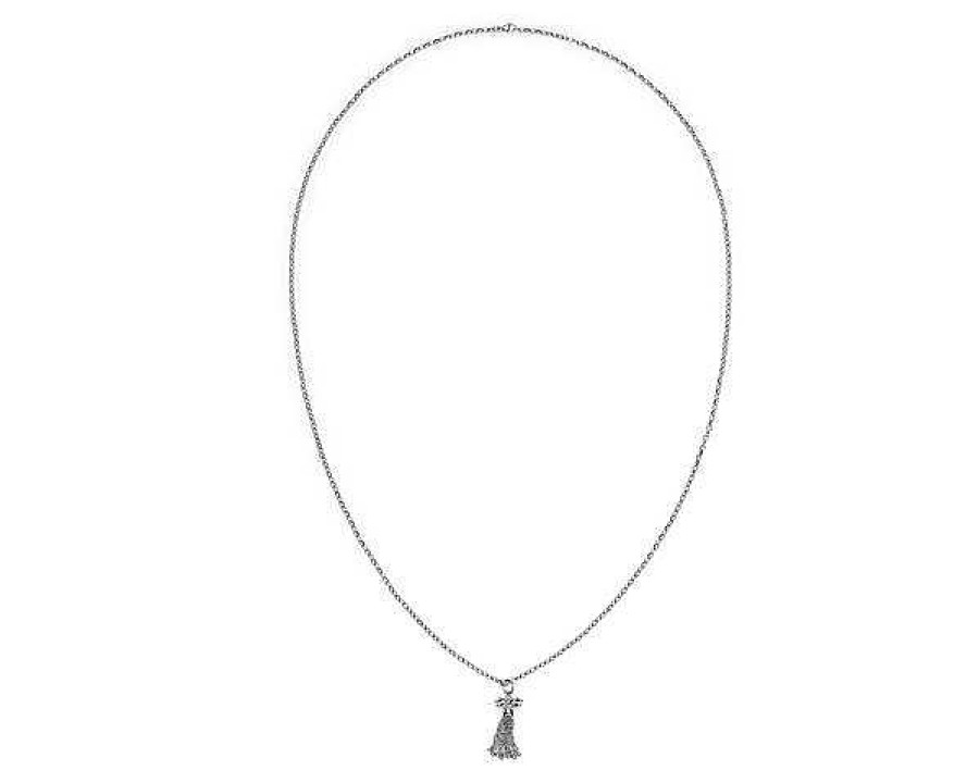 Necklaces | Blue Nile Bee Tassel Necklace In Sterling Silver