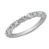 Rings | Blue Nile J'Adore Le Jardin Diamond Wedding Ring In 14K White Gold (5/8 Ct. Tw.)