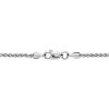 Necklaces | Blue Nile Oval And Round Diamond Chain Necklace 14K White Gold (3 Ct.Tw)