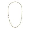 Necklaces | Blue Nile 20" Flat Figaro Chain In 14K Yellow Gold (4 Mm)