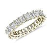 Women'S Rings | Blue Nile Radiant Cut Diamond Eternity Ring In 14K Yellow Gold (4 Ct. Tw.)