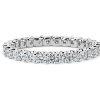 Women'S Rings | Blue Nile Luna Diamond Eternity Ring In 14K White Gold (1 Ct. Tw.)