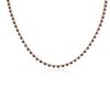 Necklaces | Blue Nile Ruby And Diamond Alternating Size Eternity Necklace In 14K Yellow Gold (2.5Mm)