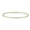 Bracelets | Blue Nile Handmade Square Chain Bracelet In Solid 24K Yellow Gold