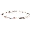 Bracelets | Blue Nile 7.5" Paperclip Bracelet In 14K Italian Rose Gold (4 Mm)