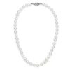 Necklaces | Blue Nile 16" Premier Akoya Cultured Pearl Strand Necklace With Diamond Clasp In 18K White Gold (7.0-7.5Mm)