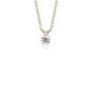 Necklaces | Blue Nile Diamond Solitaire Pendant In 14K Yellow Gold (1/2 Ct. Tw.)