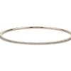 Bracelets | Blue Nile Stackable Pav Diamond Bangle In 18K Yellow Gold (1 Ct. Tw.)