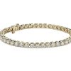 Bracelets | Blue Nile Diamond Tennis Bracelet In 18K Yellow Gold (7 Ct. Tw.)