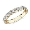 Women'S Rings | Blue Nile Riviera Pav Diamond Ring In 18K Yellow Gold (1 Ct. Tw.)