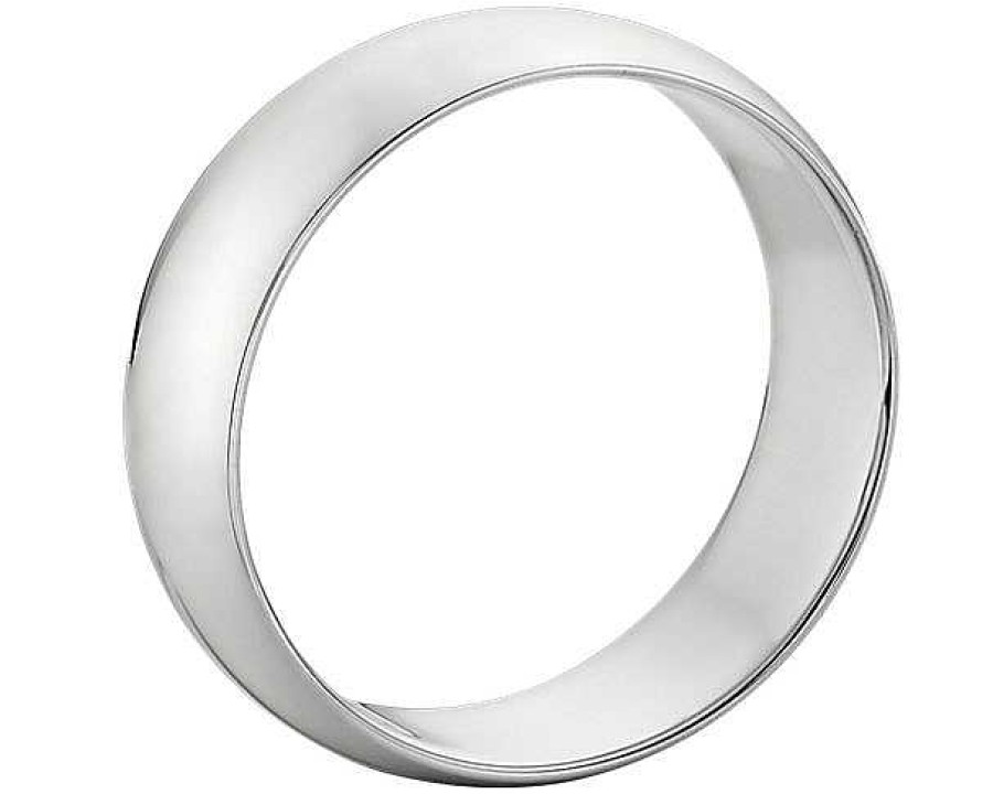 Men'S Rings | Blue Nile Mid-Weight Comfort Fit Wedding Ring In Platinum (7Mm)