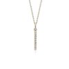 Necklaces | Blue Nile Mini Diamond Vertical Bar Pendant In 14K Yellow Gold