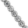 Bracelets | Blue Nile Diamond Tennis Bracelet In 18K White Gold (7 Ct. Tw.)