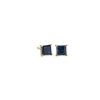 Earrings | Blue Nile Princess Cut Sapphire Studs In 14K Yellow Gold