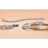 Bracelets | Blue Nile Diamond Tennis Bracelet In 14K White Gold (8 Ct. Tw.)