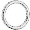 Women'S Rings | Blue Nile Riviera Pav Diamond Eternity Ring In Platinum (1 Ct. Tw.)