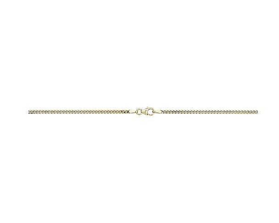 Necklaces | Blue Nile Ruby Curb Link Necklace In 14K Italian Yellow Gold