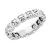 Women'S Rings | Blue Nile Bezel Asscher Diamond Eternity Ring In Platinum (2 1/8 Ct. Tw.)