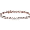 Bracelets | Blue Nile Diamond Tennis Bracelet In 14K Rose Gold (5 Ct. Tw.)