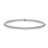 Bracelets | Blue Nile 7" Stretch Bead Bracelet In 14K White Gold (3 Mm)