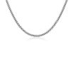 Necklaces | Blue Nile 20" Cuban Chain In Platinum (3.5 Mm)