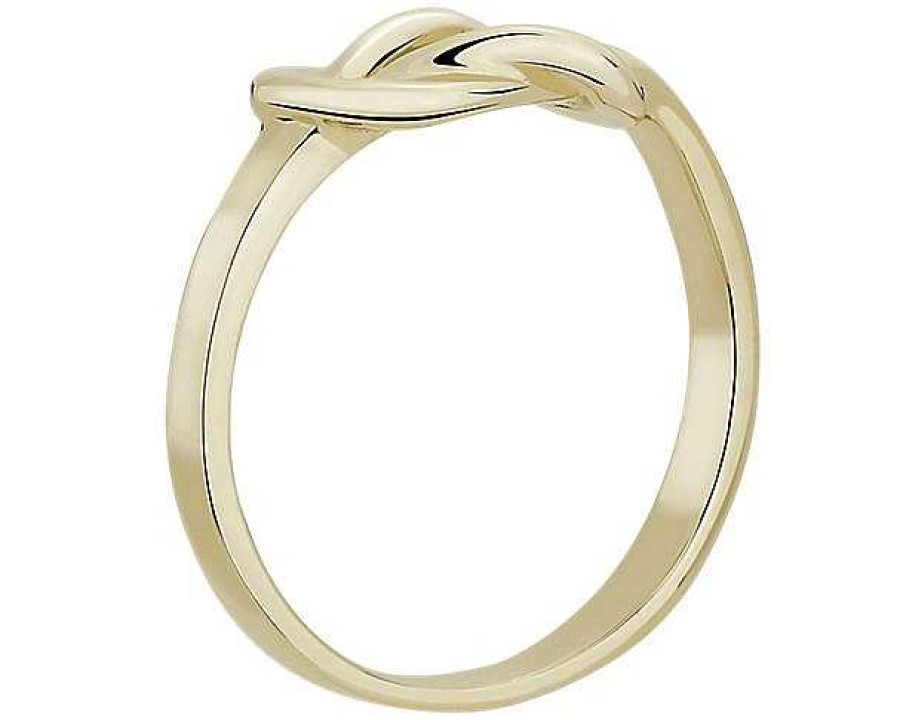 Rings | Blue Nile Polished Freeform Love Knot Ring In 14K Yellow Gold