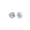 Earrings | Blue Nile Interlaced Love Knot Earrings In Italian Sterling Silver