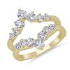 Women'S Rings | Blue Nile Pointed Crown Diamond Ring Insert In 14K Yellow Gold (1 1/2 Ct. Tw.)