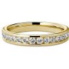 Women'S Rings | Blue Nile Channel Set Diamond Ring In 14K Yellow Gold (1/2 Ct. Tw.)