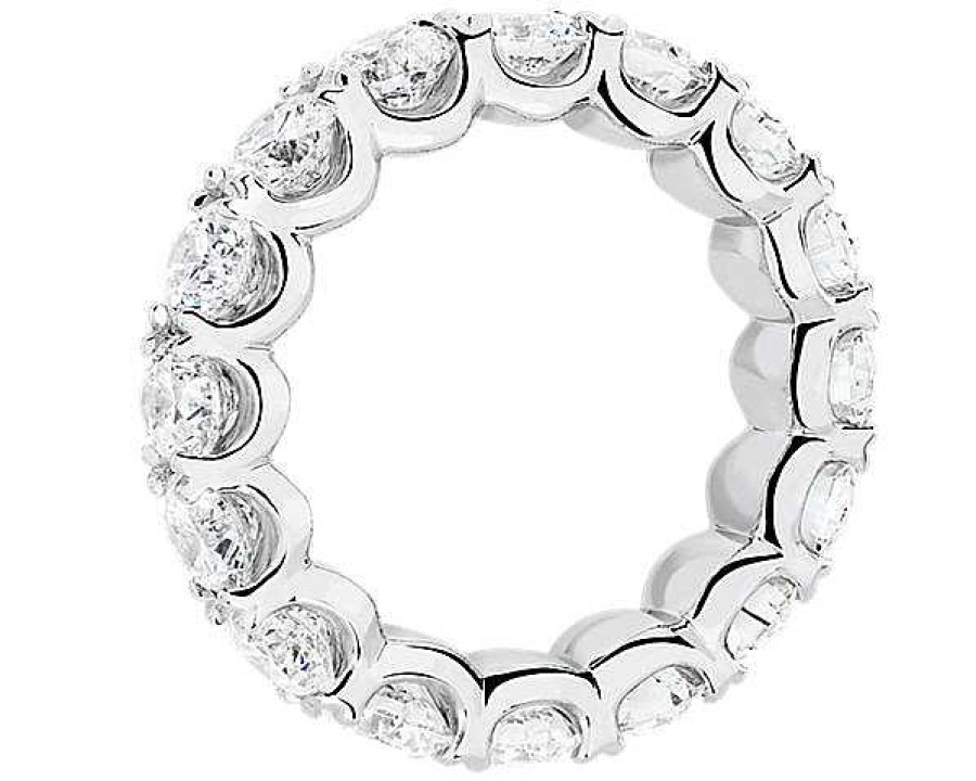 Women'S Rings | Blue Nile Selene Diamond Eternity Ring In Platinum (5 Ct. Tw.)