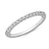 Women'S Rings | Blue Nile Selene Diamond Anniversary Ring In 14K White Gold (1/3 Ct. Tw.)