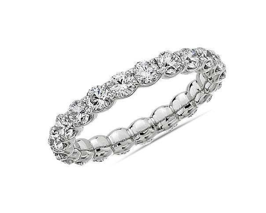 Women'S Rings | Blue Nile Selene Diamond Eternity Ring In Platinum (2 Ct. Tw.)