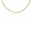 Necklaces | Blue Nile 16.5" Baguette Choker In 14K Yellow Gold (4 Mm)