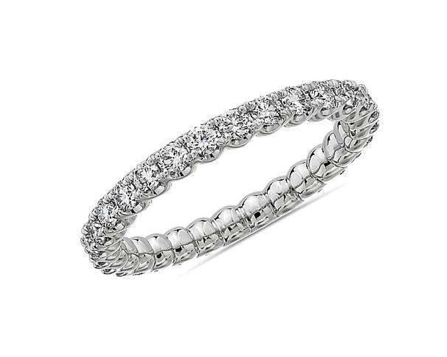 Women'S Rings | Blue Nile Selene Diamond Eternity Ring In Platinum (1 Ct. Tw.)