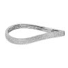 Bracelets | Blue Nile Diamond Wave Bangle In 14K White Gold (2 1/8 Ct. Tw.)