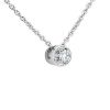 Necklaces | Blue Nile Floating Diamond Pendant In 14K White Gold (1/4 Ct. Tw.)