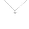 Necklaces | Blue Nile Lab Grown Diamond Princess Cut Solitaire Pendant In 18K White Gold (1 Ct. Tw.)