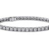 Bracelets | Blue Nile Blue Nile Signature Ideal Cut Diamond Tennis Bracelet In Platinum (7 Ct. Tw.)