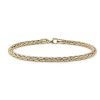 Bracelets | Blue Nile 8.5" Polished Wheat Chain Bracelet In 14K Yellow Gold (5Mm)