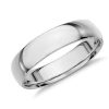 Men'S Rings | Blue Nile Mid-Weight Comfort Fit Wedding Ring In Platinum (5Mm)