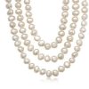 Necklaces | Blue Nile Three-Strand Baroque Freshwater Cultured Pearl Necklace With Sterling Silver (7.5Mm)