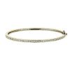 Bracelets | Blue Nile Eternity Diamond Bangle Bracelet In 18K Yellow Gold (1 Ct. Tw.)