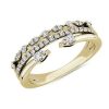 Rings | Blue Nile Open Stacked Diamond Ring In 18K Yellow Gold (1/3 Ct. Tw.)