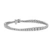 Bracelets | Blue Nile Crescendo Diamond Bracelet In 14K White Gold (5 Ct. Tw.)