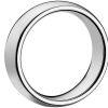 Men'S Rings | Blue Nile Comfort Fit Wedding Ring In White Tungsten Carbide (6Mm)