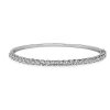 Bracelets | Blue Nile Tessere Diamond Bangle In 14K White Gold (4 1/2 Ct. Tw.)