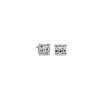 Earrings | Blue Nile Cushion Cut Diamond Stud Earrings In 14K White Gold (1 Ct. Tw.)